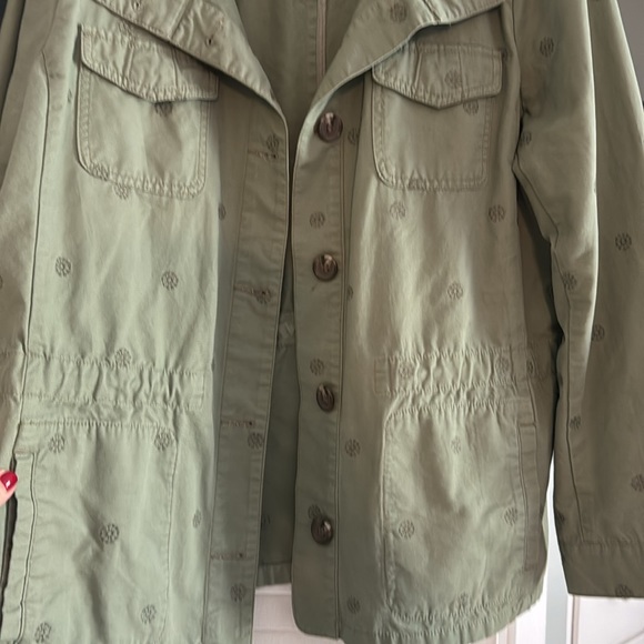 Talbots cotton jacket. Army green XL - Picture 2 of 8